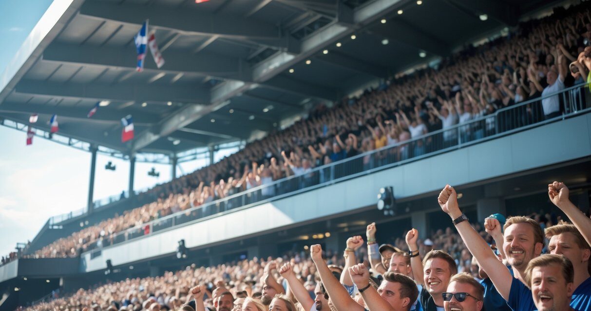 Tribuner der skaber stemning til større events i Danmark